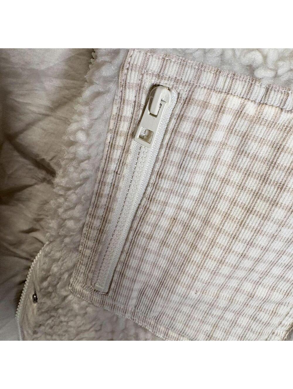 Madewell Women's Cream and White Jacket - Picture 2 of 3